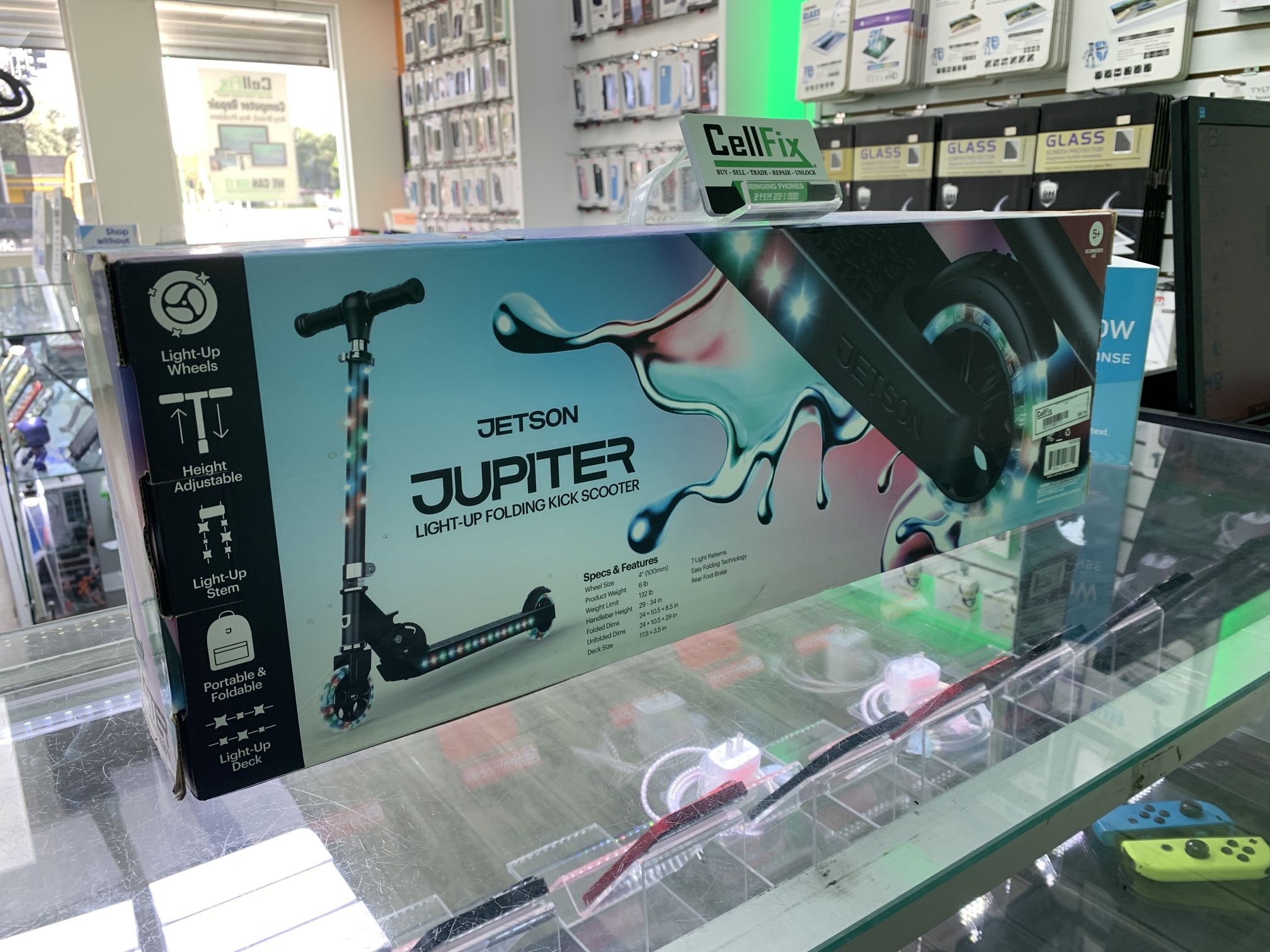 JetSon Jupiter XL Light Up Push Scooter