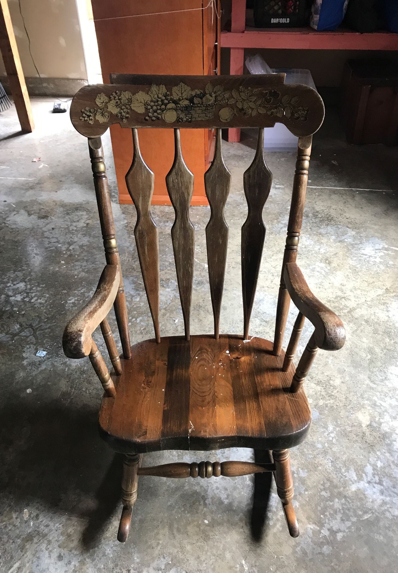 Antique rocking chair