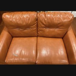 Leather Couch 
