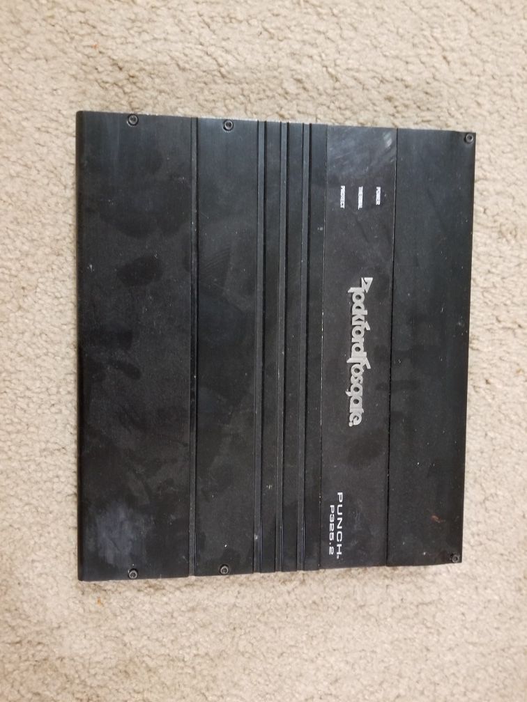 Rockford fosgate Amplifier