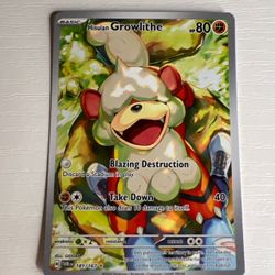 Hisuian Growlithe 181/167 Sv06: Twilight Masquerade Holo