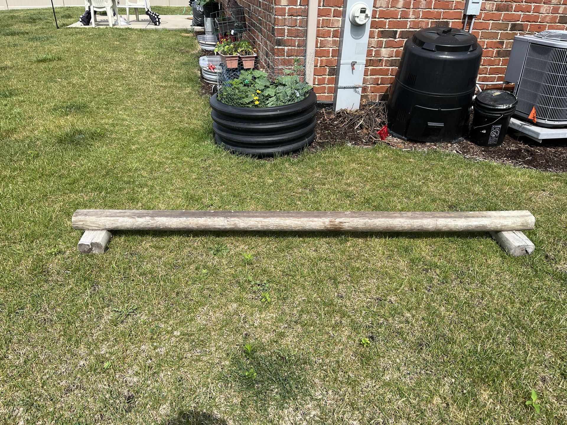Skateboard rail 8' long