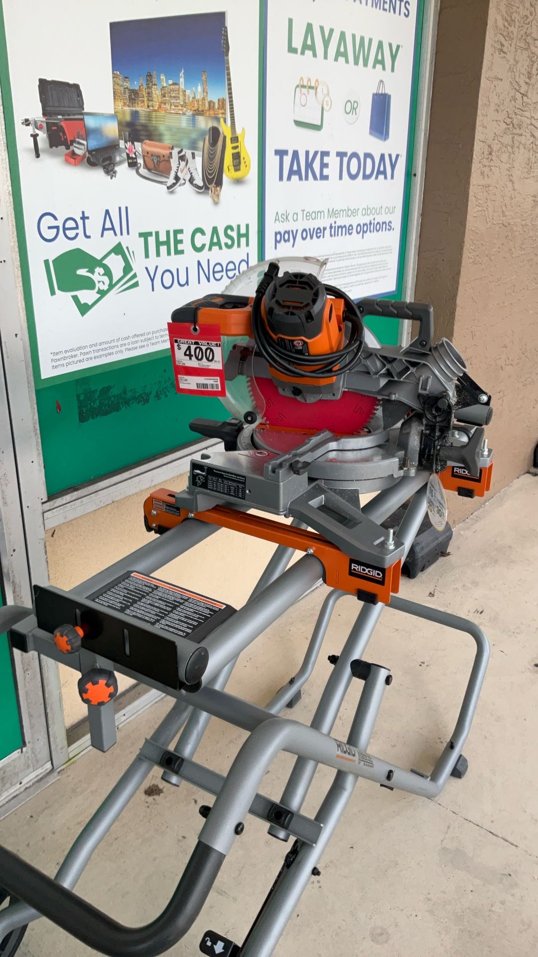 RIDGID Table Saw