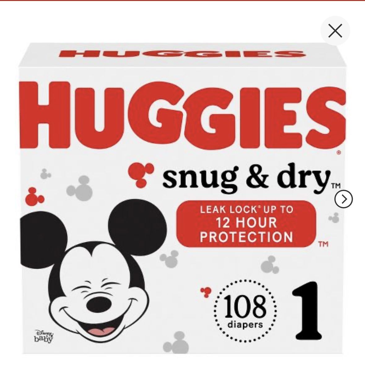 huggies size 1