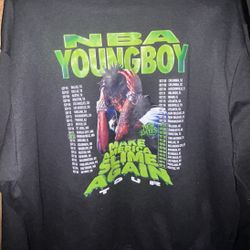 “MASA TOUR HOODIE” NBA YOUNGBOY MERCH