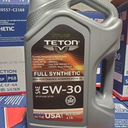 Special Price Motor Oil 5w30 Full Synthetic Case 3GAL 5QT High Quality 
