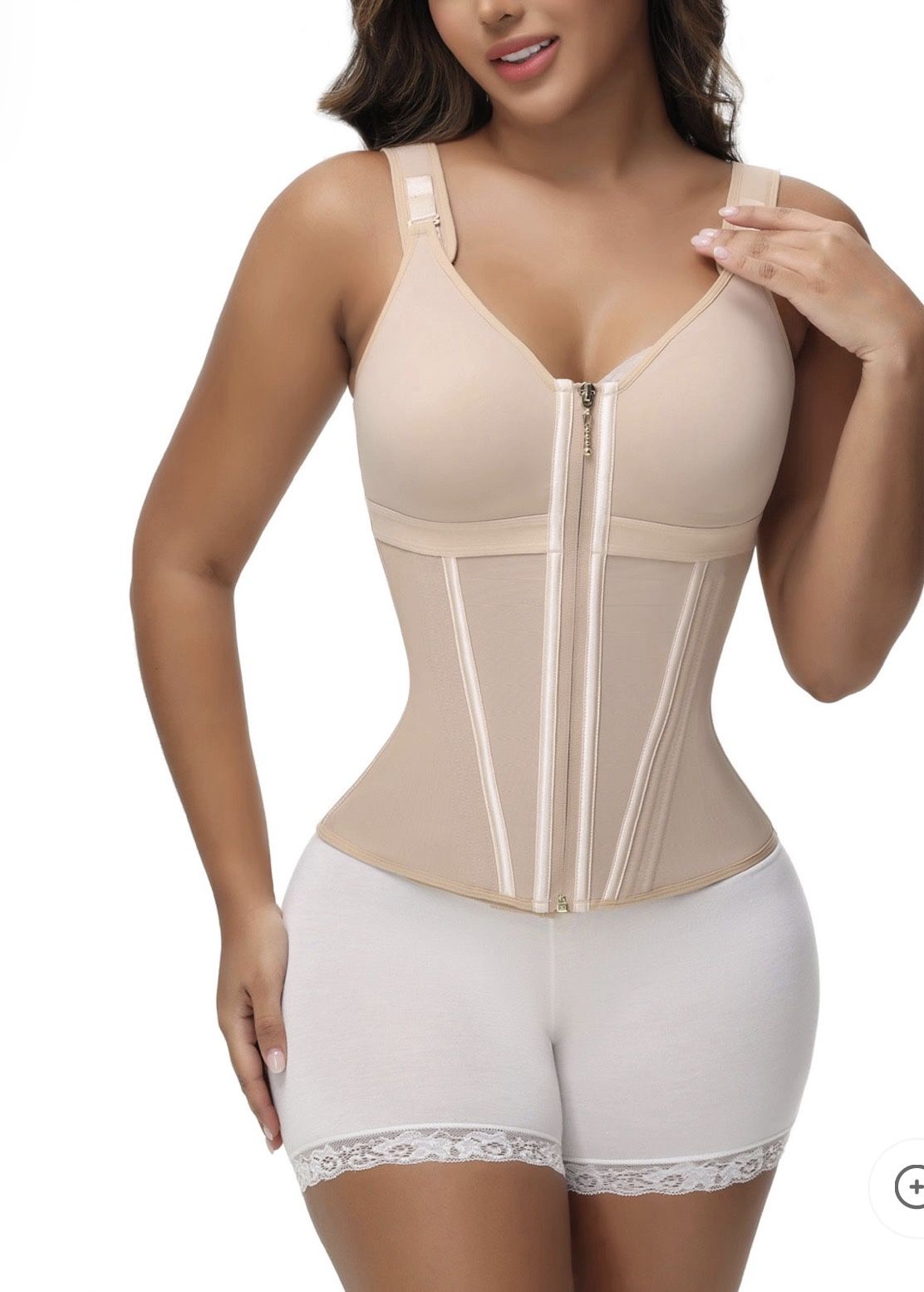Faja - Corset Waist Vest with Bra