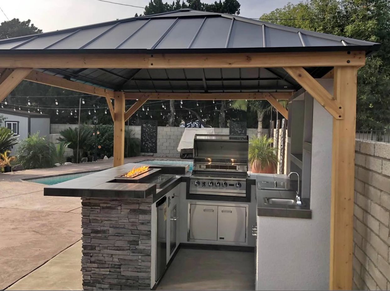 Outdoor Kitchens / Bbq’s Concrete, Patio Covers And Much More