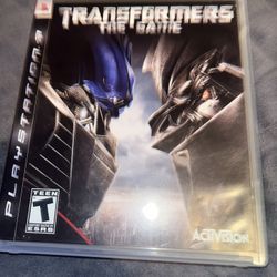 Transformers The Game PS3 