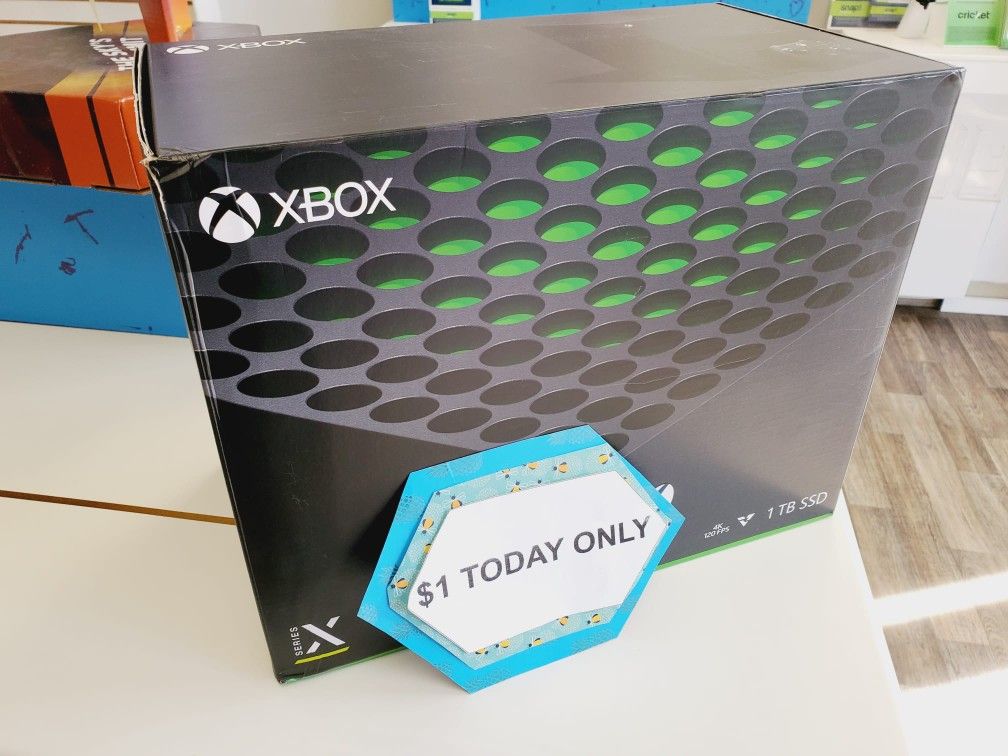 Xbox Series X Gaming Console- $1 Today Only