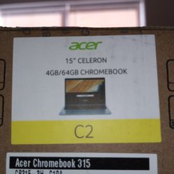 $140 SEALED BOX ACER 64GB CHROMEBOOK  