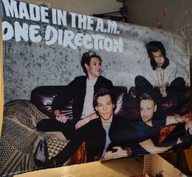 NEW One Direction Fleece Throw Blanket