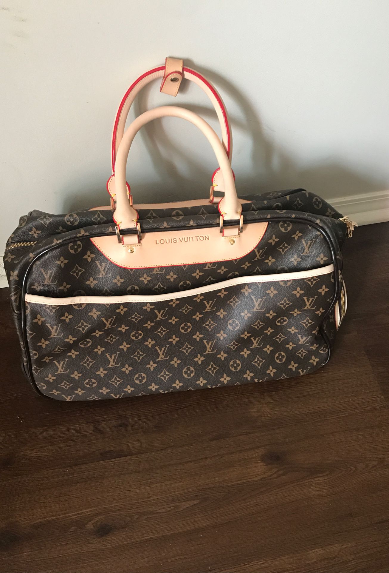 Louis Vuitton duffel bag with wheels Eole 50