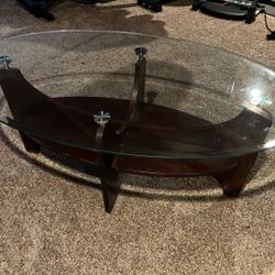 Glass Coffee Table! (Good Condition) Excepting Offers!