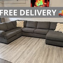 Gray Sectional Couch 🛋️ 