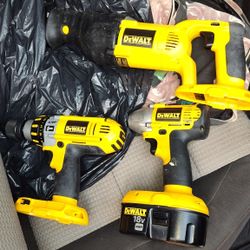 Never Been Used DeWalt 18v Imoact/---# DeWalt 18 V  XRPT Hammer Drill AND/--- BRAND NEW SAWZAUL