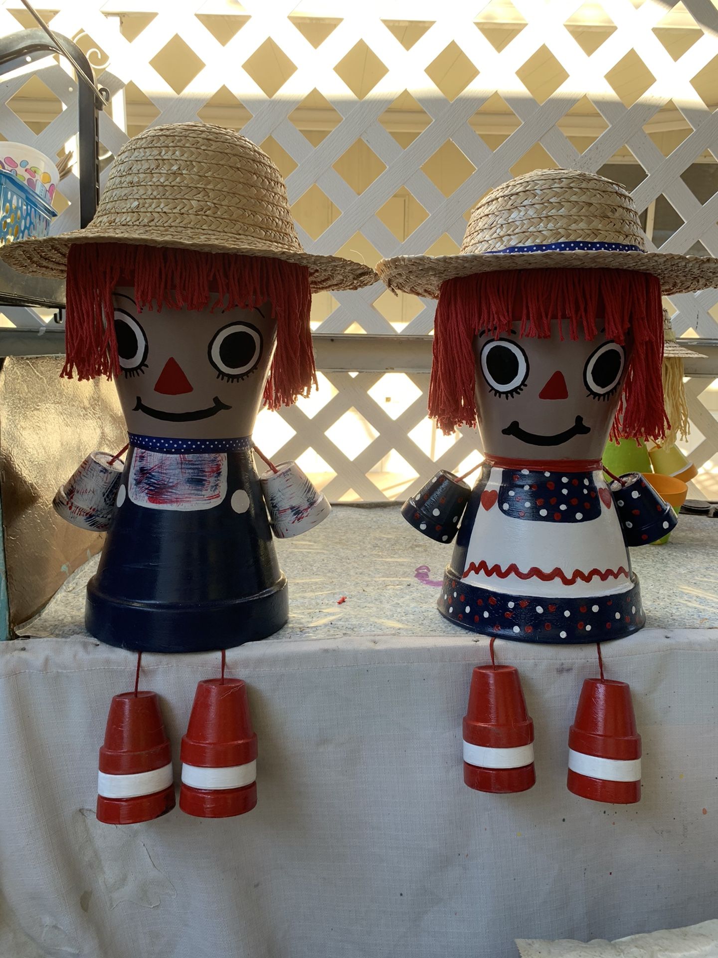 Raggedy Ann and Andy decor