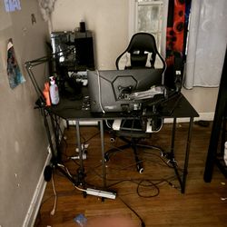 Carbon Fiber L Shaped Desk