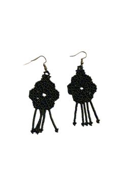 Boho Earrings, Western Style Earrings , Mexican Earrings, Huichol Earrings