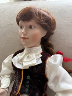 Scottish porcelain doll