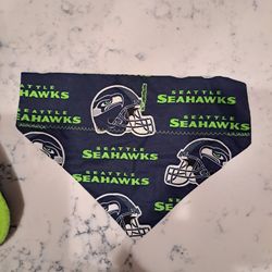 Seahawks Bandana For Dog Collar 