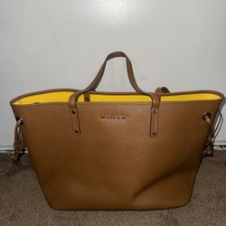 Brown Michael Kors tote 