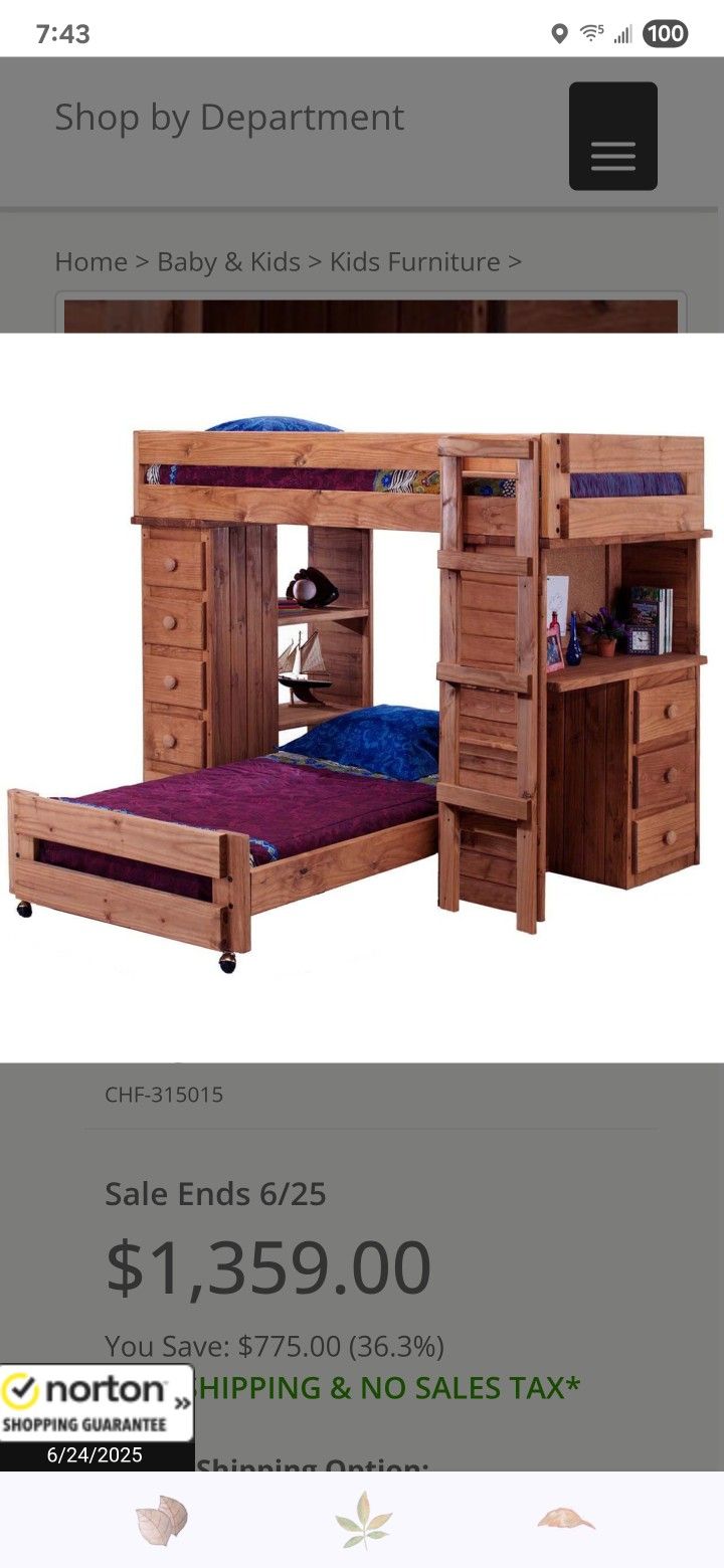 Twin Bunk Bed