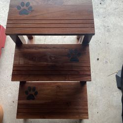 Wooden Pet Stairs 