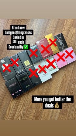 Colognes/fragrances
