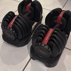 Bowflex adjustable dumbbells