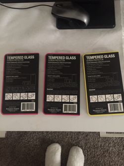 Tempered Glass Screen Protector & Cover, for Apple iPhone 6Plus 7 & 8