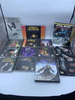 Star Wars Computer Games Lot (10)