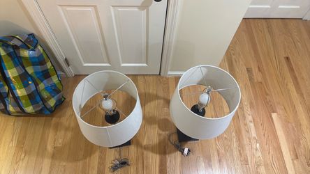 2 Pier 1 Imports Lamps