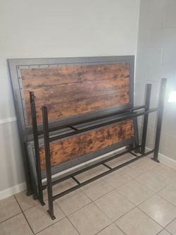 Queen bed frame