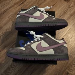 nike sb dunk low purple pigeon