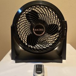 Lasko Air Flexor High Velocity Floor or Wall Fan with Remote Control