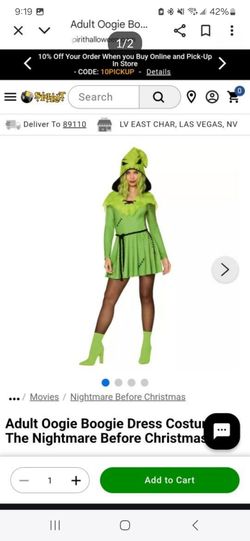 Oogie boogie women costume