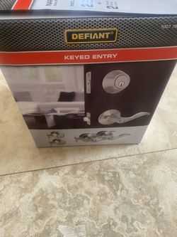 Defiant Keyed Entry 