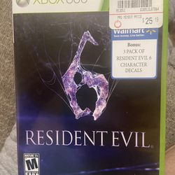 Resident Evil Xbox 360 Game 