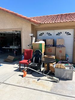 Garage sale items