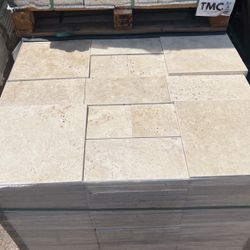 Ivory Travertine Pavers