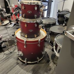 Pacific (By DW) Drums- 3pc Shellpack 