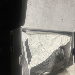 Jordan 4s NEW Wet Cement 5.5y