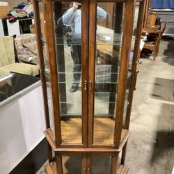 Wood & Glass Display Case