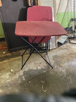 PENDING Free folding tables need gone by tomorrow 5/14