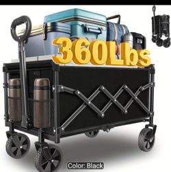 Foldable wagon Carrito plegable para carga