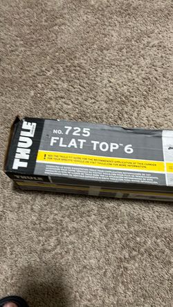 Thule ski carrier 725 flat top 6