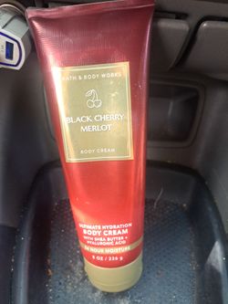 Bath and body works Black Cherry Merlot body cream