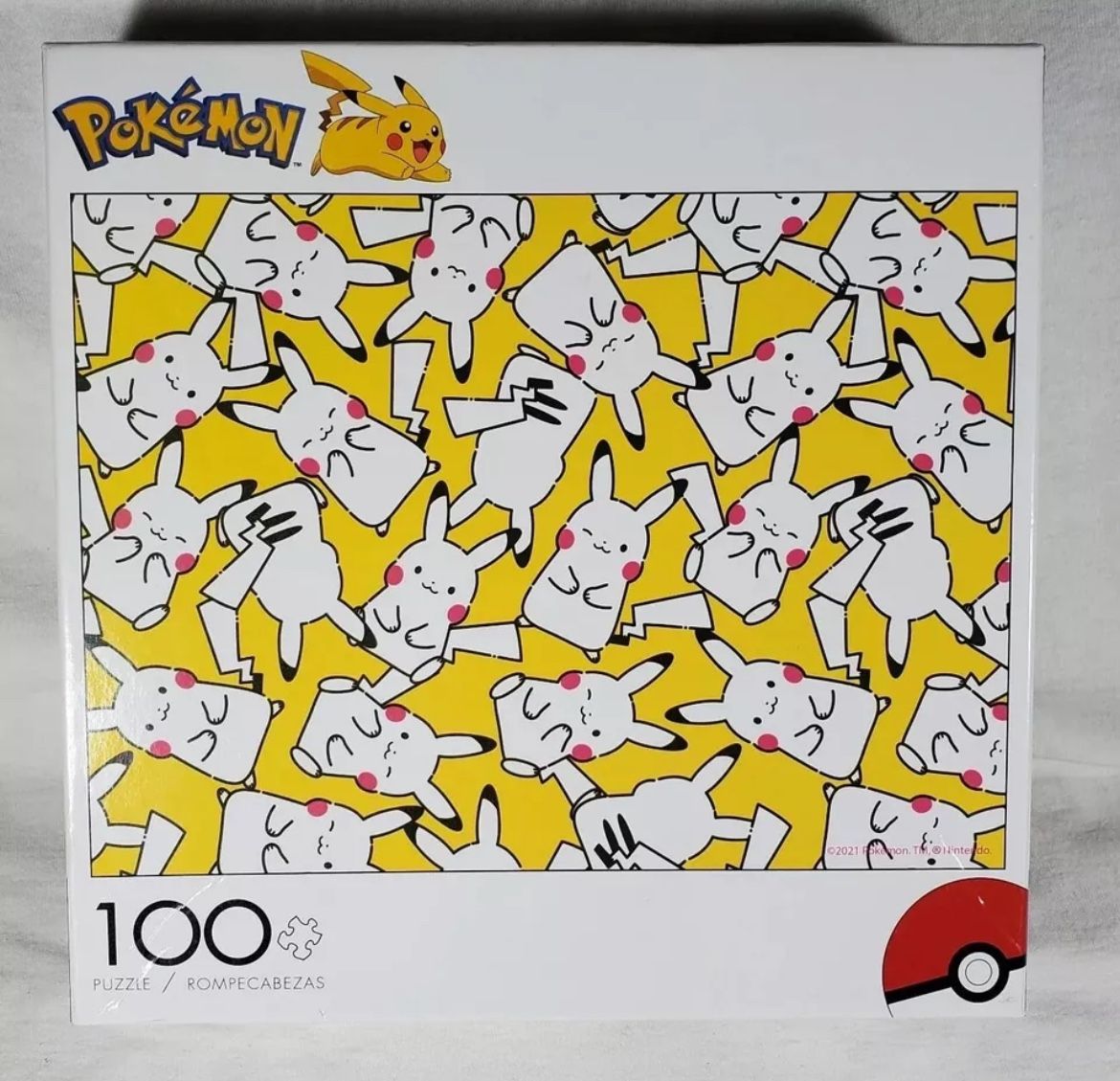 Pokemon Nintendo Pikachu 100 Piece Japanese Jigsaw Puzzle Buffalo Games