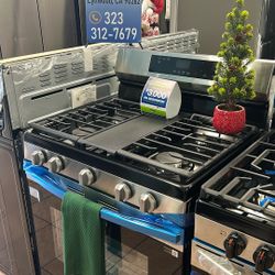 New  Samsung 5 Burner Gas Stove